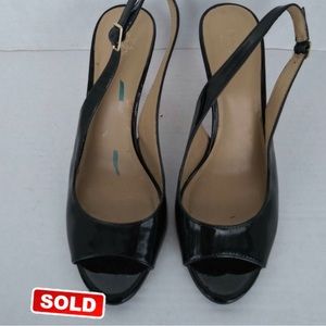 WOMEN'S ANN TAYLOR SLINGBACK OPEN TOE SIZE  8.5M P